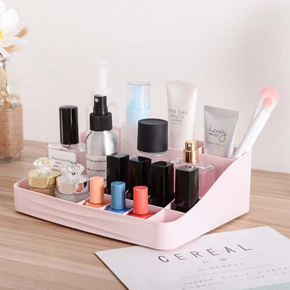 Organisateur beauté GlowBox™ élégant et pratique pour maquillage et soins.