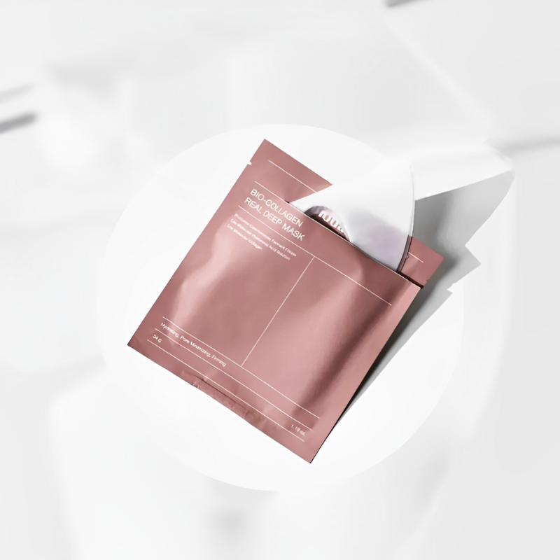 Masque Collagène hydratant pour peau ferme, lisse et éclatante