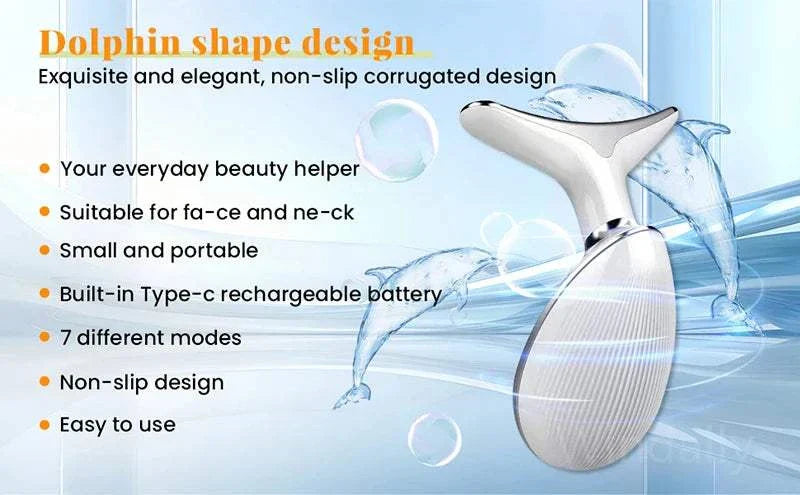 Appareil anti-âge SkinSculpt™ masseur visage et cou avec LED EMS et massage vibration