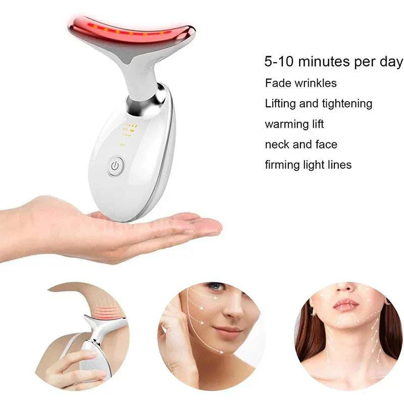 Appareil Anti-Âge SkinSculpt™ pour soin visage et cou avec massage LED et EMS