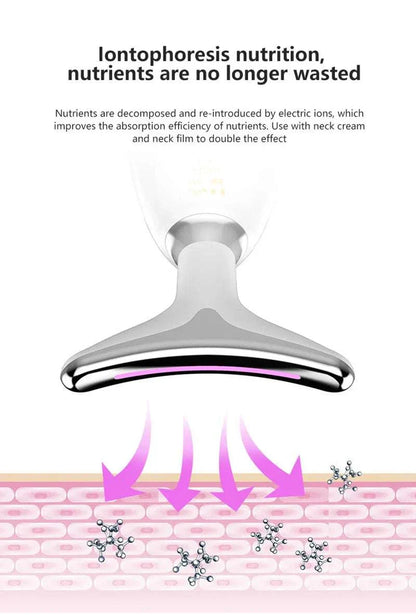 Appareil anti-âge SkinSculpt™ pour massage visage et cou avec LED, EMS et chaleur