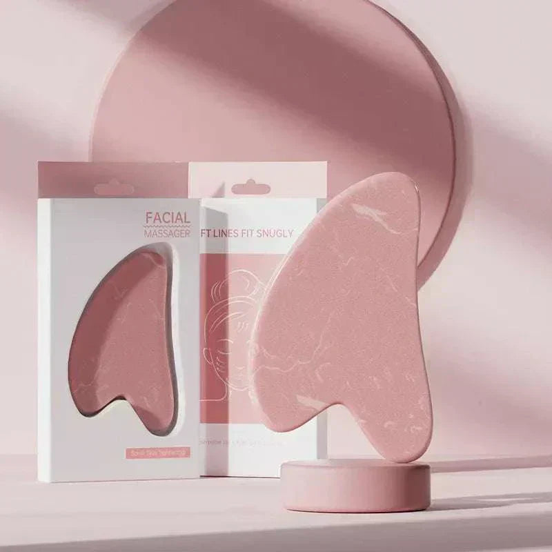 GlowSculpt Gua Sha Visage face and neck massage tool for skincare